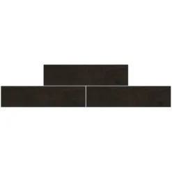 House Beautiful Aurelia Liquorice Ceramic Wall Tile 75 X 300mm - 0.5sqm Pack -Homebase Furniture Store 13220563 1254916343241797