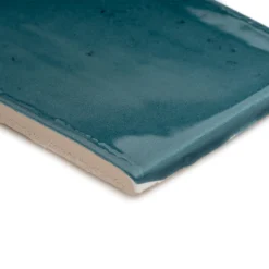 House Beautiful Aurelia Kingfisher Ceramic Wall Tile 75 X 300mm - 0.5sqm Pack -Homebase Furniture Store 13220568 1594916342946036