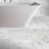 Calacatta Matt Marble Effect Porcelain Wall & Floor Tile 600 X 600mm - 1.08sqm Pack