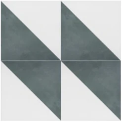 House Beautiful Cube Fern Porcelain Wall & Floor Tile 200 X 200mm - 0.52sqm Pack -Homebase Furniture Store 13220592 1374924676019267