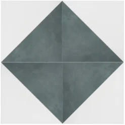 House Beautiful Cube Fern Porcelain Wall & Floor Tile 200 X 200mm - 0.52sqm Pack -Homebase Furniture Store 13220592 4224924674398595