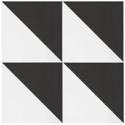 House Beautiful Cube Mono Porcelain Wall & Floor Tile 200 X 200mm - 0.52sqm Pack -Homebase Furniture Store 13220595 1104915385268075