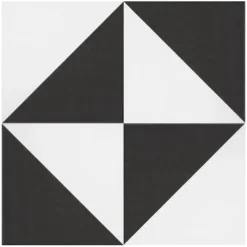 House Beautiful Cube Mono Porcelain Wall & Floor Tile 200 X 200mm - 0.52sqm Pack -Homebase Furniture Store 13220595 3584915385340378