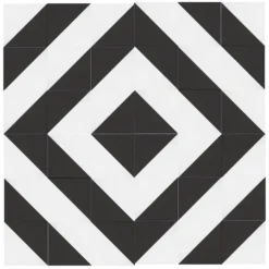 House Beautiful Cube Mono Porcelain Wall & Floor Tile 200 X 200mm - 0.52sqm Pack -Homebase Furniture Store 13220595 4514915385546097