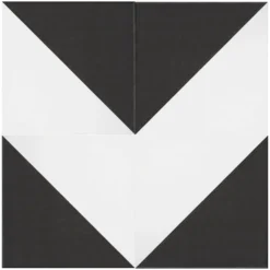 House Beautiful Cube Mono Porcelain Wall & Floor Tile 200 X 200mm - 0.52sqm Pack -Homebase Furniture Store 13220595 6634915385414178