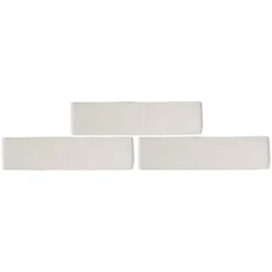 Country Living Artisan Antique White Ceramic Wall Tile 75 X 300mm - 0.5sqm Pack -Homebase Furniture Store 13433205 3164916402396460