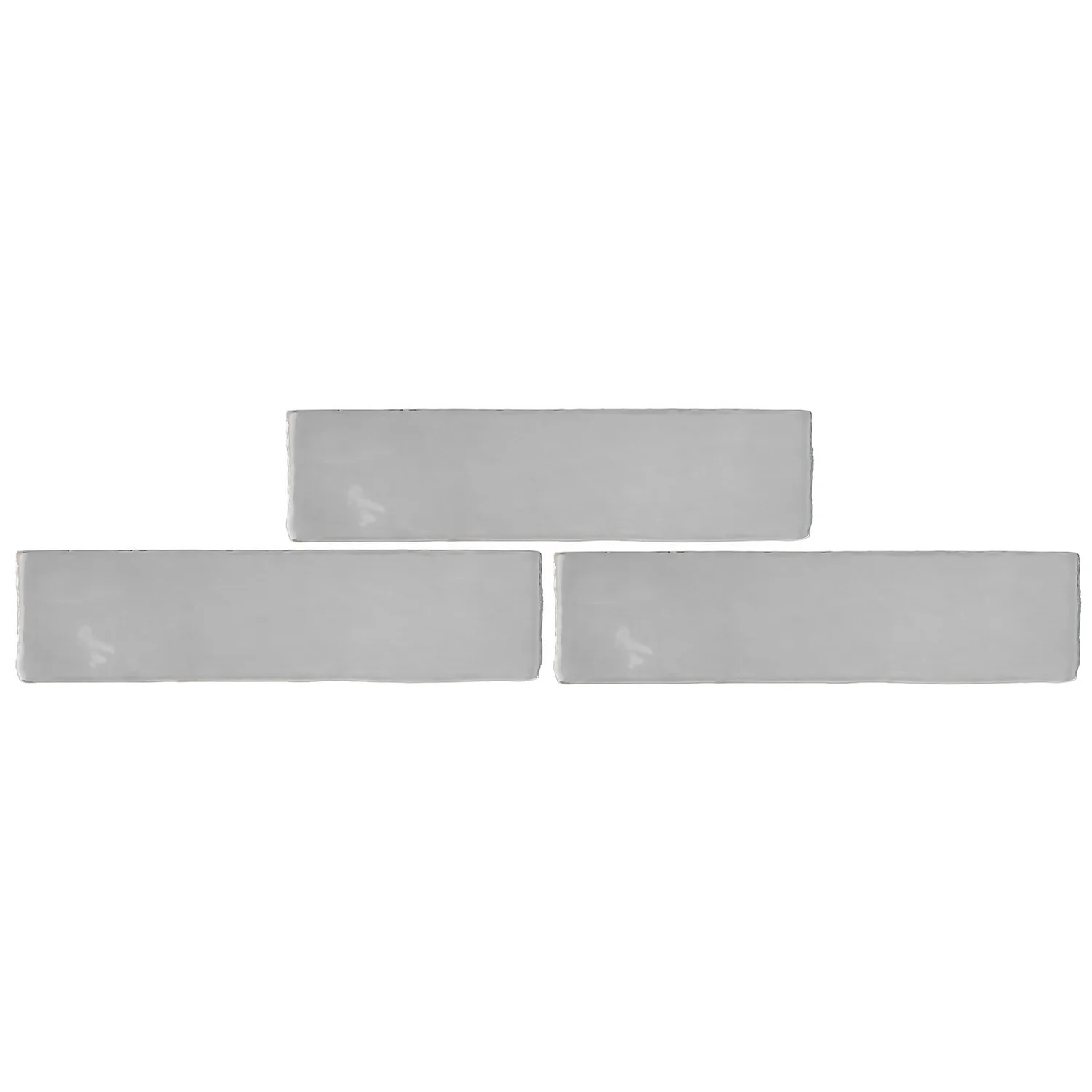 Country Living Artisan Whisper Grey Ceramic Wall Tile 75 X 300mm - 0.5sqm Pack 2 Country Living Artisan Whisper Grey Ceramic Wall Tile 75 X 300mm - 0.5sqm Pack - Image 2
