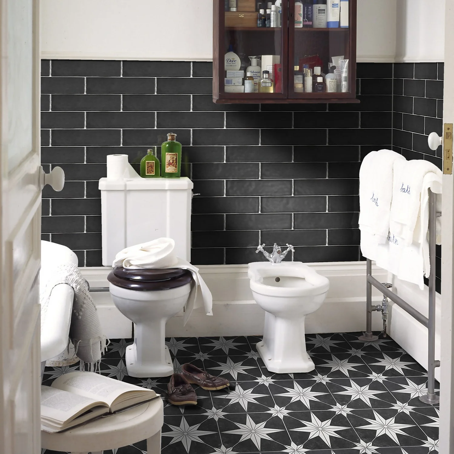 Country Living Artisan Weathervane Ceramic Wall Tile 75 X 300mm - 0.5sqm Pack 1 Country Living Artisan Weathervane Ceramic Wall Tile 75 X 300mm - 0.5sqm Pack