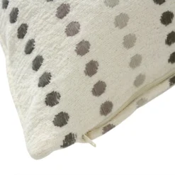 Chenille Cushion - Grey Spot - 50x50cm -Homebase Furniture Store 13438777 8604918749599910