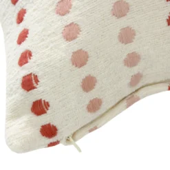 Chenille Cushion - Blush Spot - 50x50cm -Homebase Furniture Store 13438784 1224918749576261
