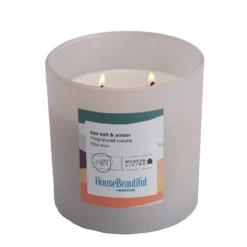House Beautiful Sea Salt & Amber Multi Wick Candle -Homebase Furniture Store 13469003 1514912014271365