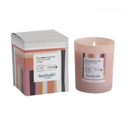 House Beautiful Pink Peppercorn & Rose Votive Candle -Homebase Furniture Store 13469006 1854912014269325