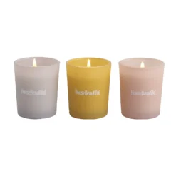 House Beautiful Set Of 3 Votive Candles -Homebase Furniture Store 13469010 1744912014416022