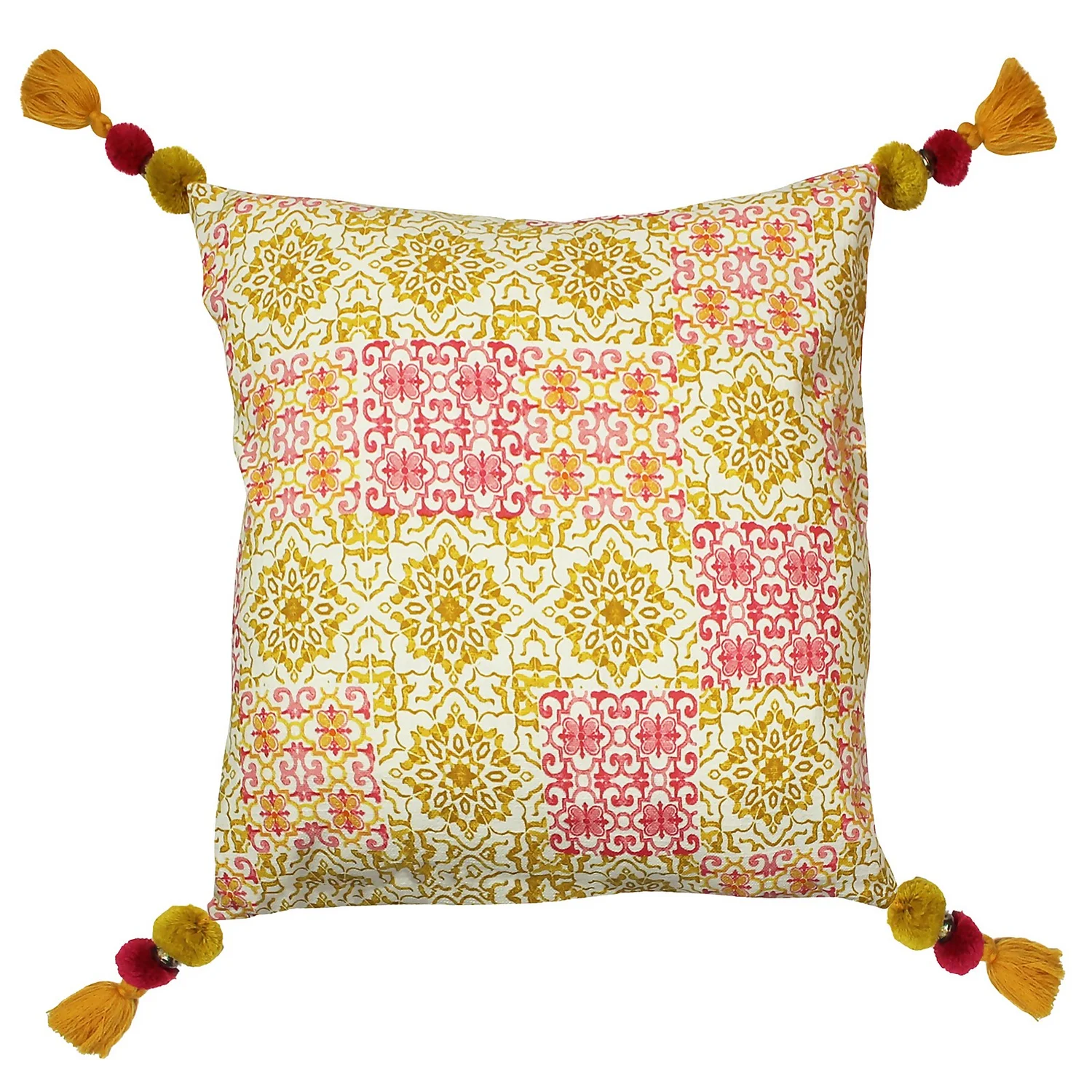 House Beautiful Paca Cushion - 45x45cm - Ibiza Pink 1 House Beautiful Paca Cushion - 45x45cm - Ibiza Pink