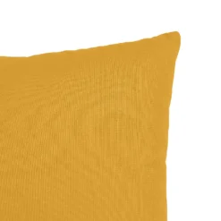 Recycled Cotton Cushion - Ochre -Homebase Furniture Store 13624487 3504965618078003