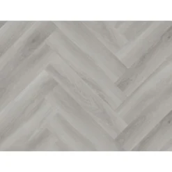 Kraus Rigid Core Herringbone Luxury Vinyl Floor Tile - Owsten Grey -Homebase Furniture Store 13733819 1785002464972924