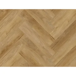 Kraus Rigid Core Herringbone Luxury Vinyl Floor Tile - Weaveley Light Oak -Homebase Furniture Store 13733825 1635002465001751