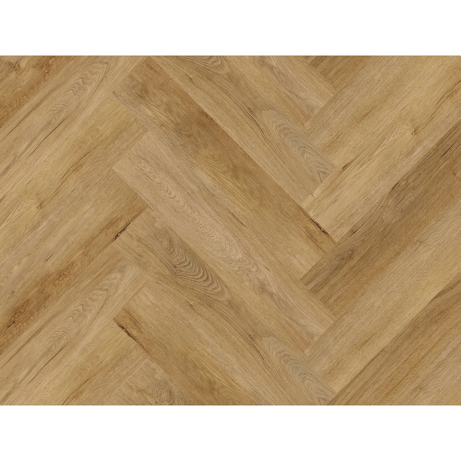 Kraus Herringbone Luxury Vinyl Floor Tile Sample - Weaveley Light Oak 5 Kraus Herringbone Luxury Vinyl Floor Tile Sample - Weaveley Light Oak - Image 5