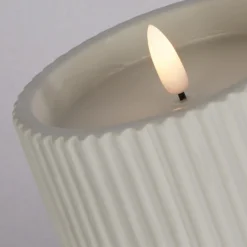 LED Concrete Candle - Grey -Homebase Furniture Store 13794265 9145009419486833