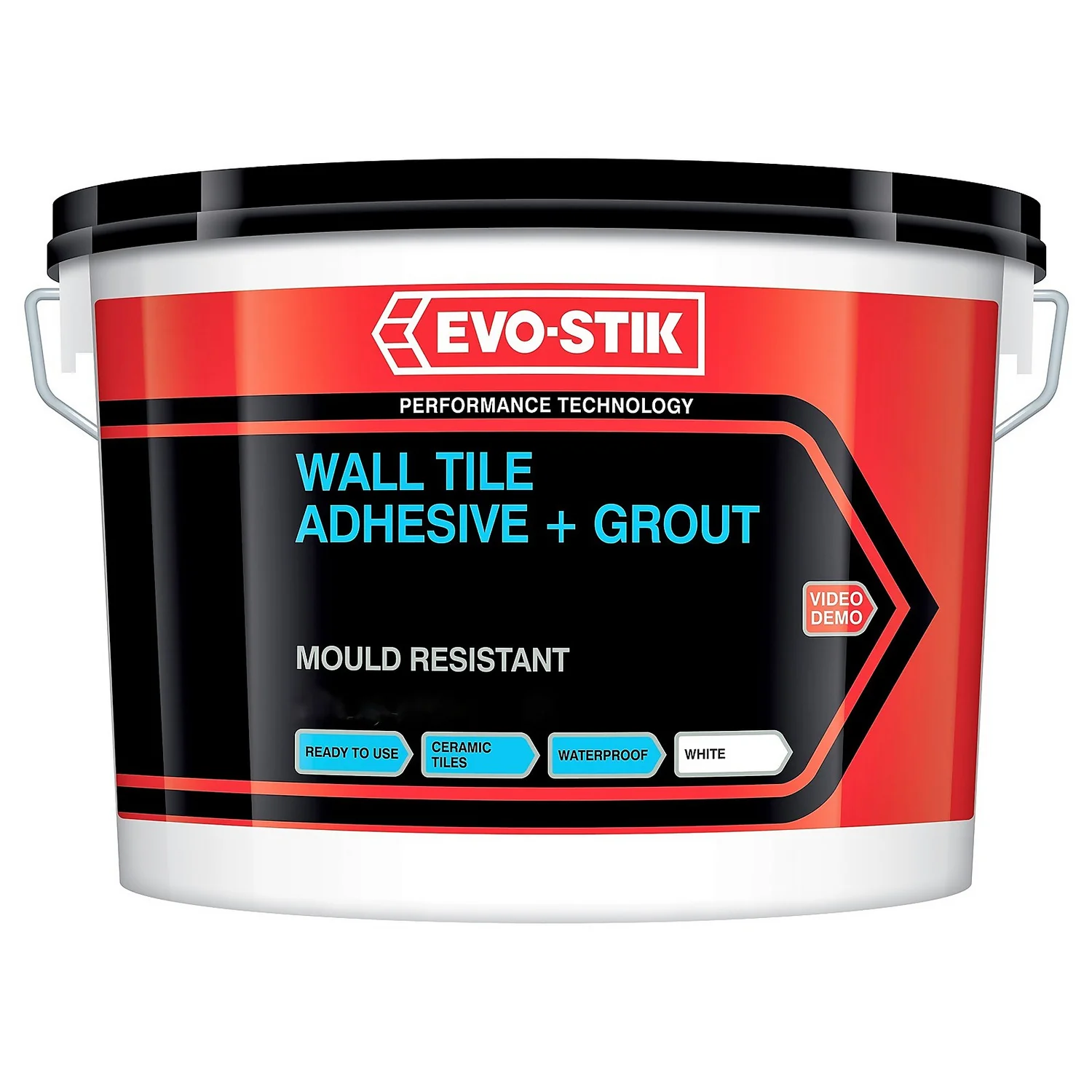 EVO-STIK Mould Resistant Wall Tile Adhesive & Grout Economy Size - 0.8sqm 1 EVO-STIK Mould Resistant Wall Tile Adhesive & Grout Economy Size - 0.8sqm