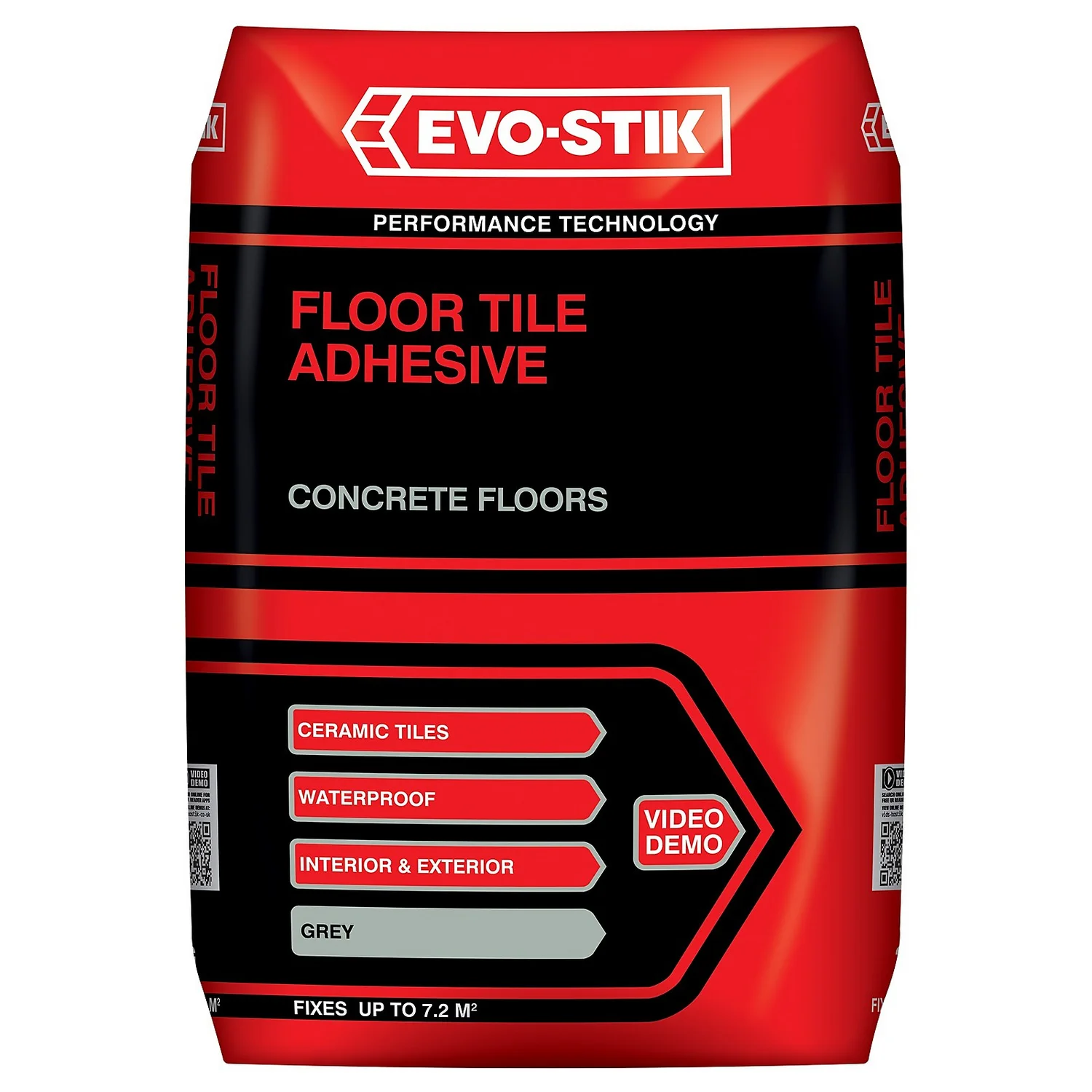 Evo-Stik Tile Adhesive Standard Set For Concrete Floors 20kg - Grey 1 Evo-Stik Tile Adhesive Standard Set For Concrete Floors 20kg - Grey