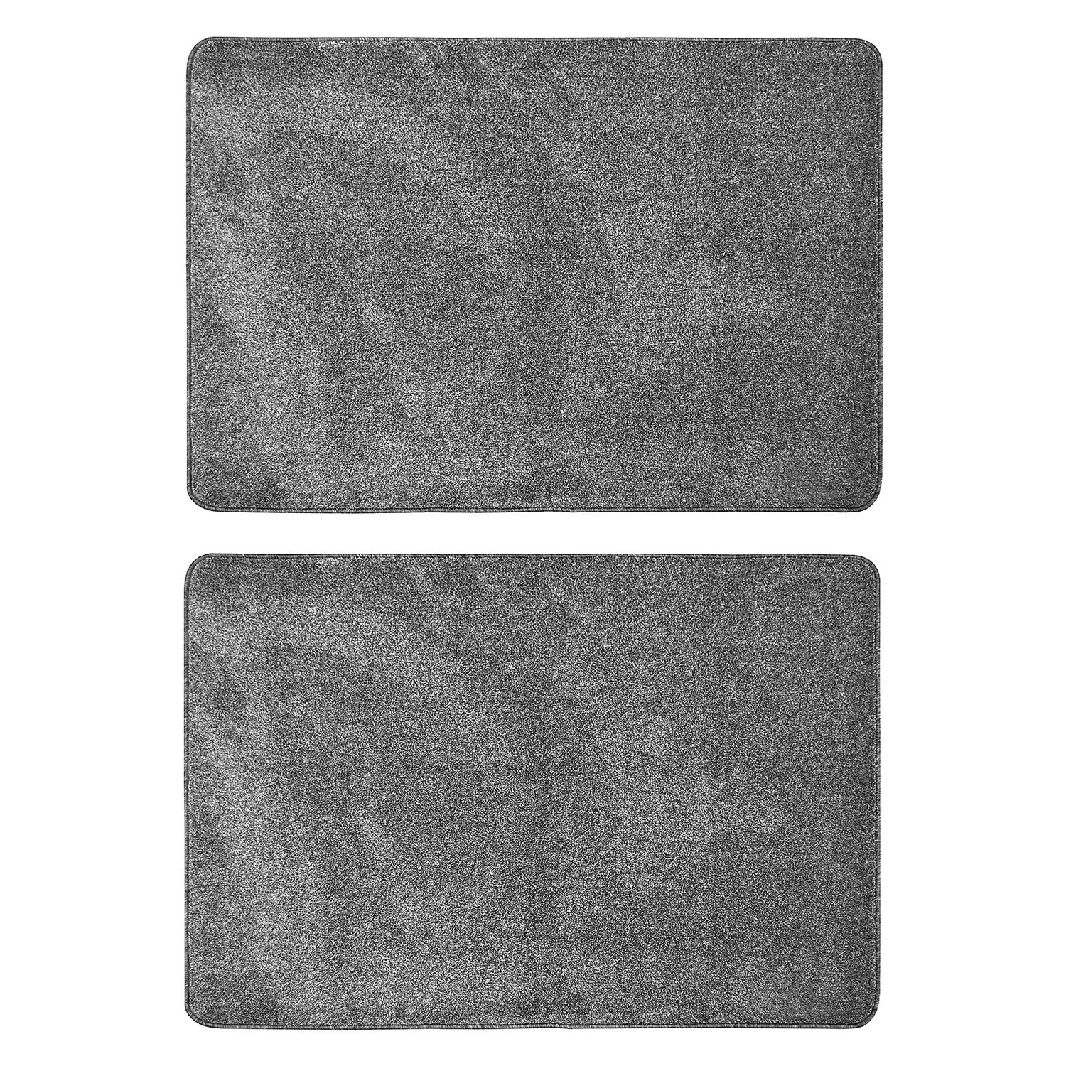 Relay Set Of 2 Mats - Dark Grey - 50x 80cm 1 Relay Set Of 2 Mats - Dark Grey - 50x 80cm