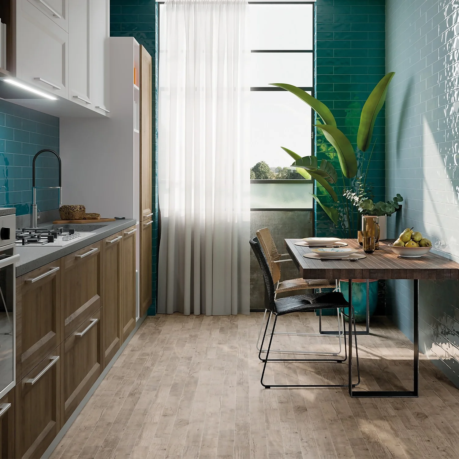 Marquis Ancien Green Porcelain Tile (Sample Only) - 100 X 130mm 4 Marquis Ancien Green Porcelain Tile (Sample Only) - 100 X 130mm - Image 4