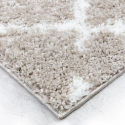 Deluxe Berber Rug - Latte - 120x160cm -Homebase Furniture Store 13994156 1165003749607640