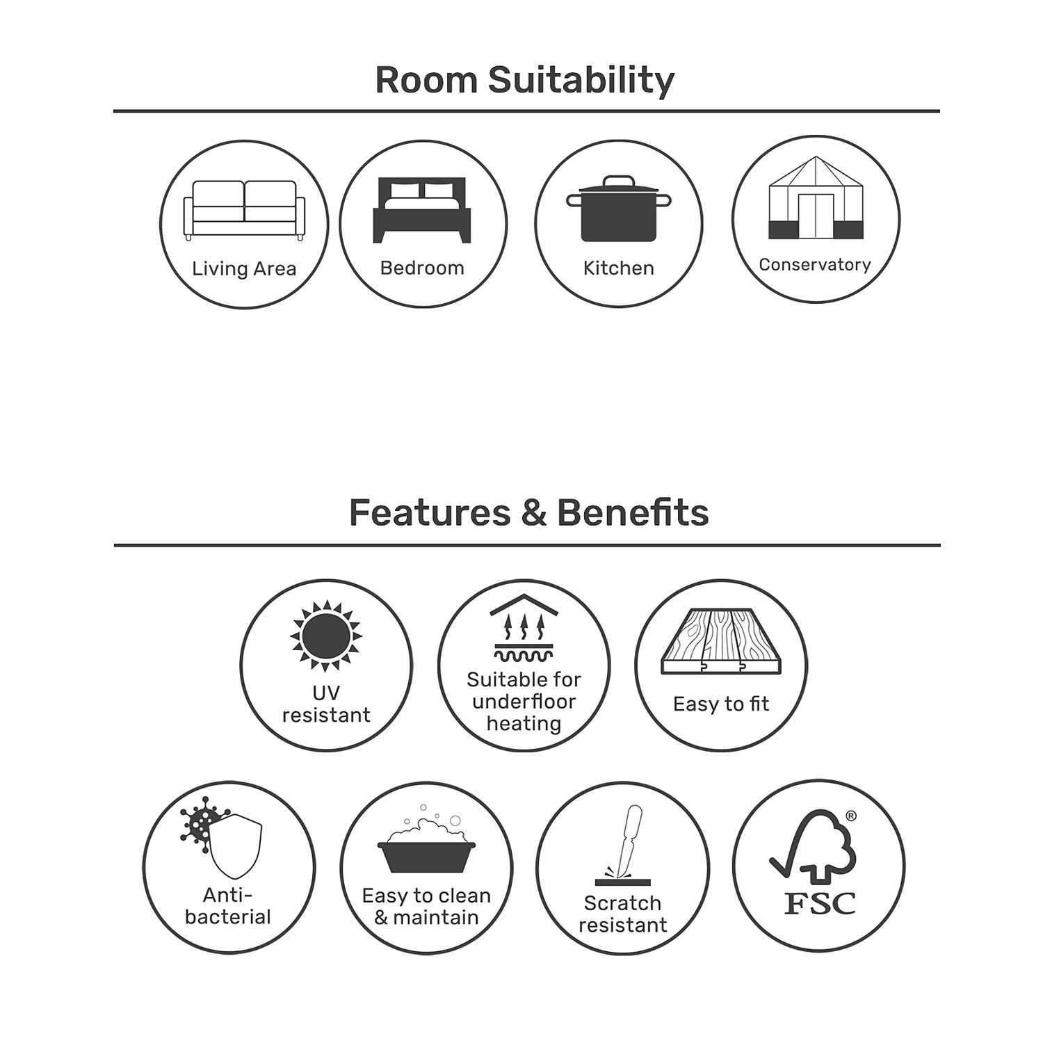 EGGER HOME Brown Berdal Oak 7mm Laminate Flooring 5 EGGER HOME Brown Berdal Oak 7mm Laminate Flooring - Image 5