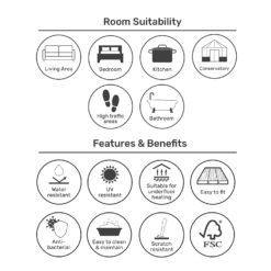 EGGER HOME Light Redmond Oak 8mm Aqua+ Laminate Flooring -Homebase Furniture Store 13999103 1775014868565222