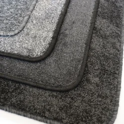 Relay Rug - Dark Grey - 140x200cm -Homebase Furniture Store 14015845 2515052680606706