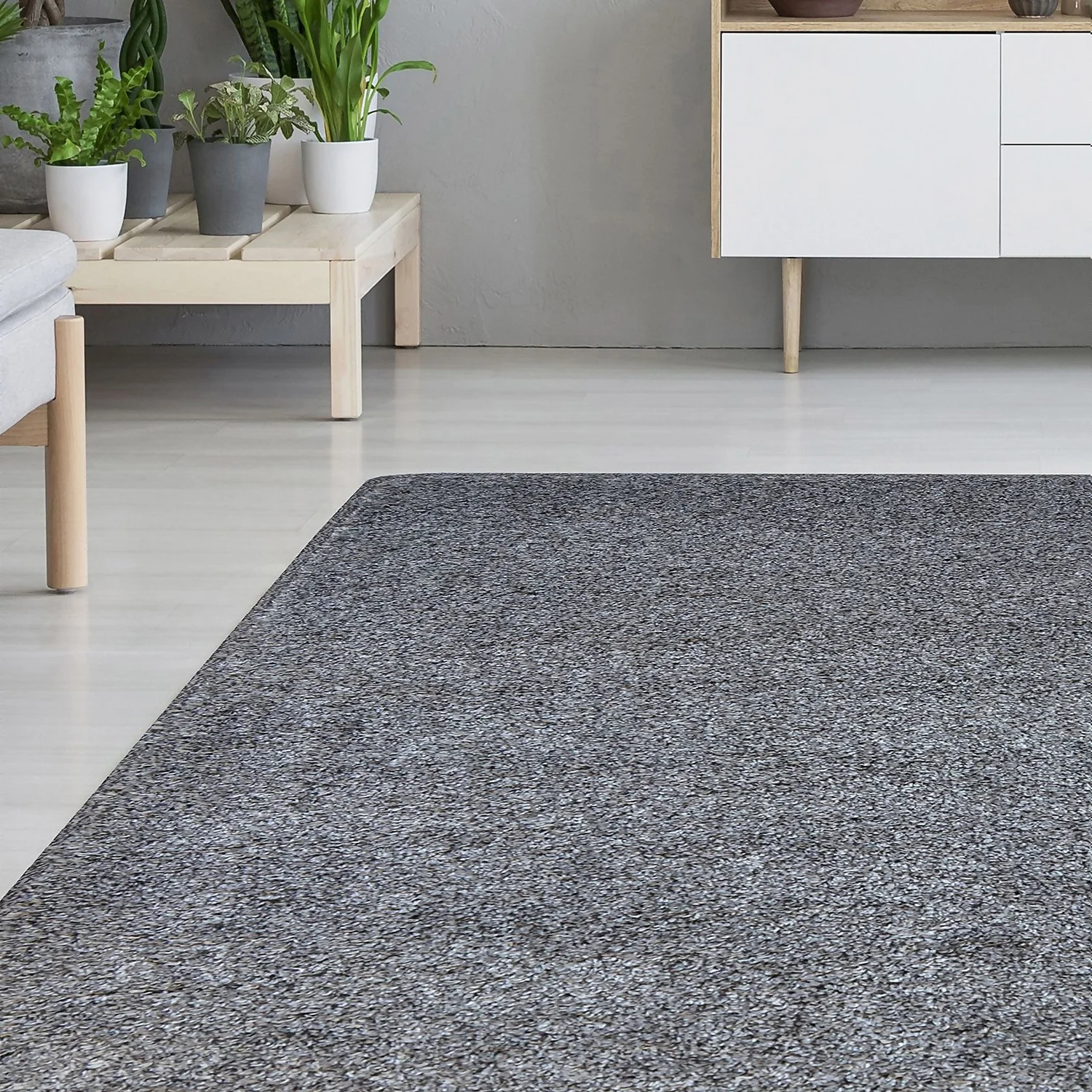 Relay Rug - Dark Grey - 100x150cm 2 Relay Rug - Dark Grey - 100x150cm - Image 2