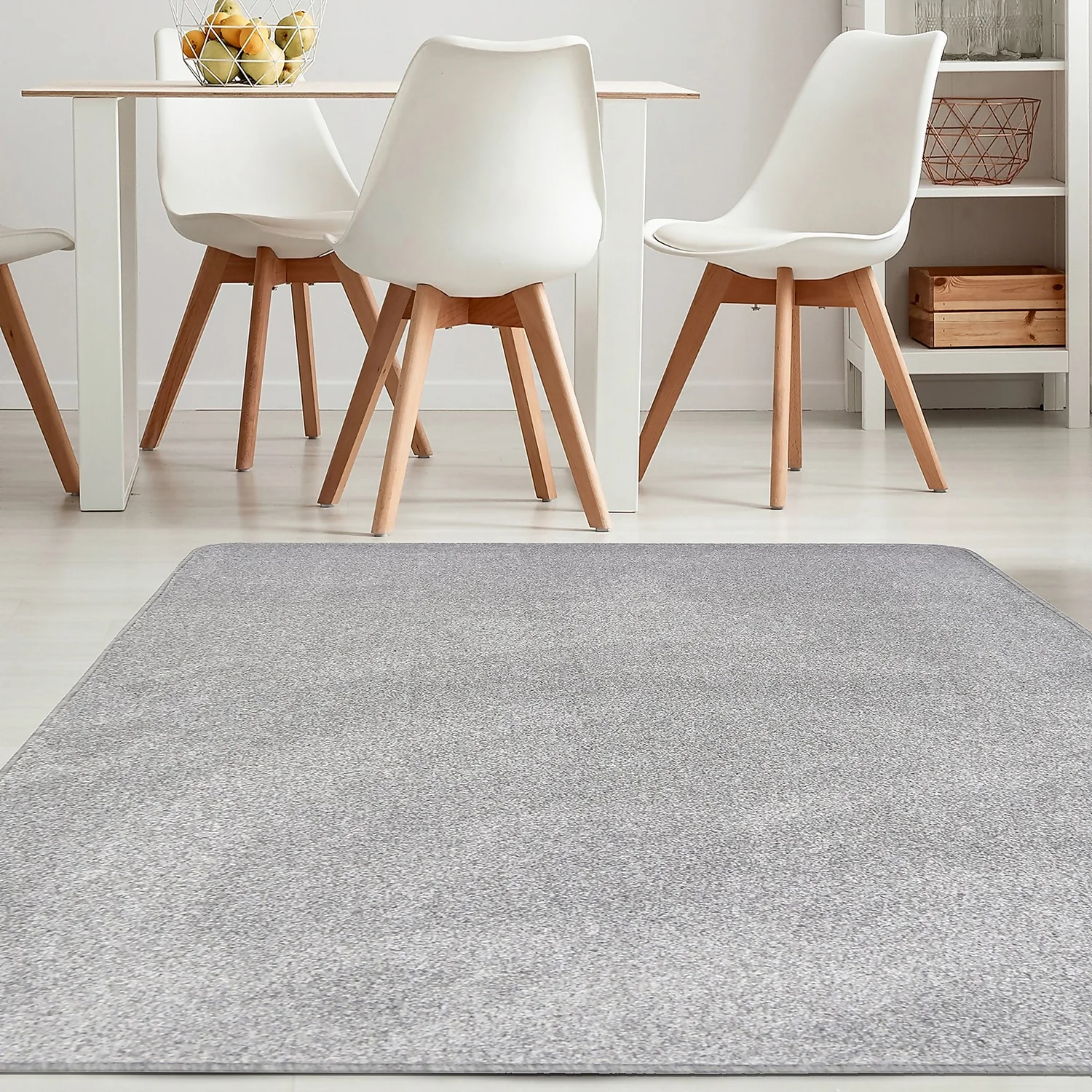 Relay Rug - Light Grey - 100x150cm 3 Relay Rug - Light Grey - 100x150cm - Image 3