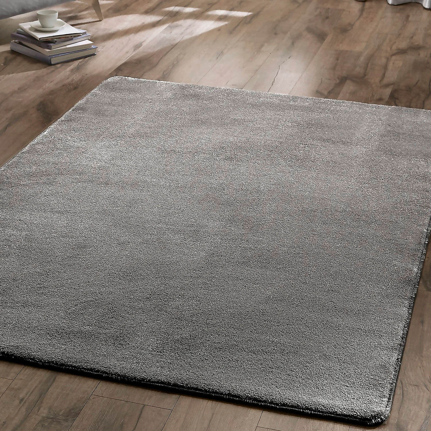 Relay Rug - Light Grey - 100x150cm 2 Relay Rug - Light Grey - 100x150cm - Image 2