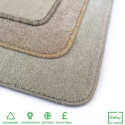 Relay Rug - Natural - 140x200cm -Homebase Furniture Store 14015852 1915006094368622