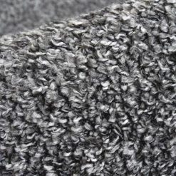 Relay Circular Rug - Dark Grey - 200cm -Homebase Furniture Store 14015854 4565052680456052