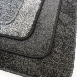 Relay Circular Rug - Dark Grey - 200cm -Homebase Furniture Store 14015854 5155052680586201