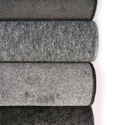 Relay Circular Rug - Dark Grey - 200cm -Homebase Furniture Store 14015854 6555052680519679