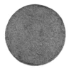 Relay Circular Rug - Dark Grey - 133cm