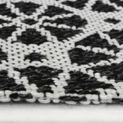 Recycled Cotton Starburst Rug - Monochrome - 160x230cm 9 Recycled Cotton Starburst Rug - Monochrome - 160x230cm -Homebase Furniture Store 14015883 1705006088402396