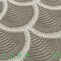 Relay Recycled Indoor/Outdoor Rug - Dark Natural - 160x230cm -Homebase Furniture Store 14015917 7995006093990448