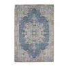 Opal Medallion Rug Navy 100x150cm