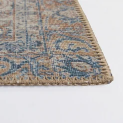 Opal Medallion Rug Navy 135x195cm -Homebase Furniture Store 14015920 1385006094652857