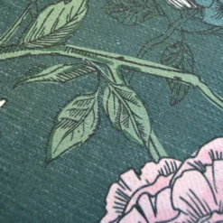 Opal Botanical Rug - Bottle Green - 100x150cm -Homebase Furniture Store 14015923 6585006089664391