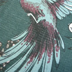 Opal Botanical Rug - Bottle Green - 100x150cm -Homebase Furniture Store 14015923 8635006089835436