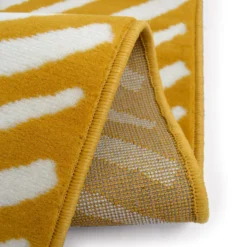 Herringbone Rug - Ochre - 160x230cm -Homebase Furniture Store 14015957 6535007375052362