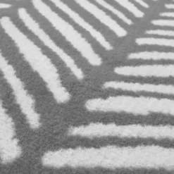 Herringbone Rug - Silver - 160x230cm -Homebase Furniture Store 14015959 1035006093792478