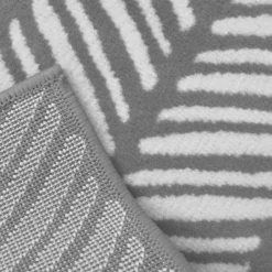 Herringbone Rug - Silver - 160x230cm -Homebase Furniture Store 14015959 1165006093939700