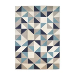 Creation Venus Geometric Rug - Teal - 160x230cm