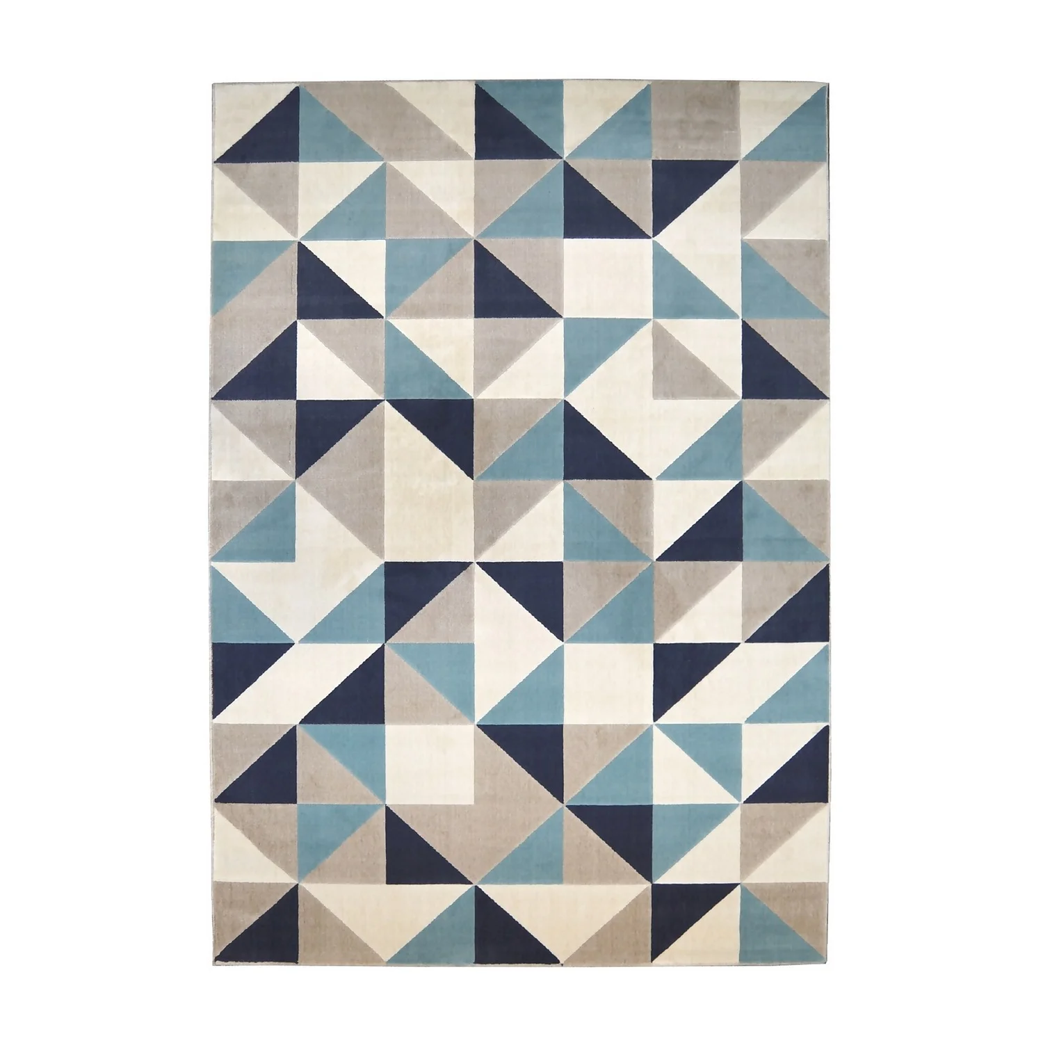Creation Venus Geometric Rug - Teal - 160x230cm 1 Creation Venus Geometric Rug - Teal - 160x230cm